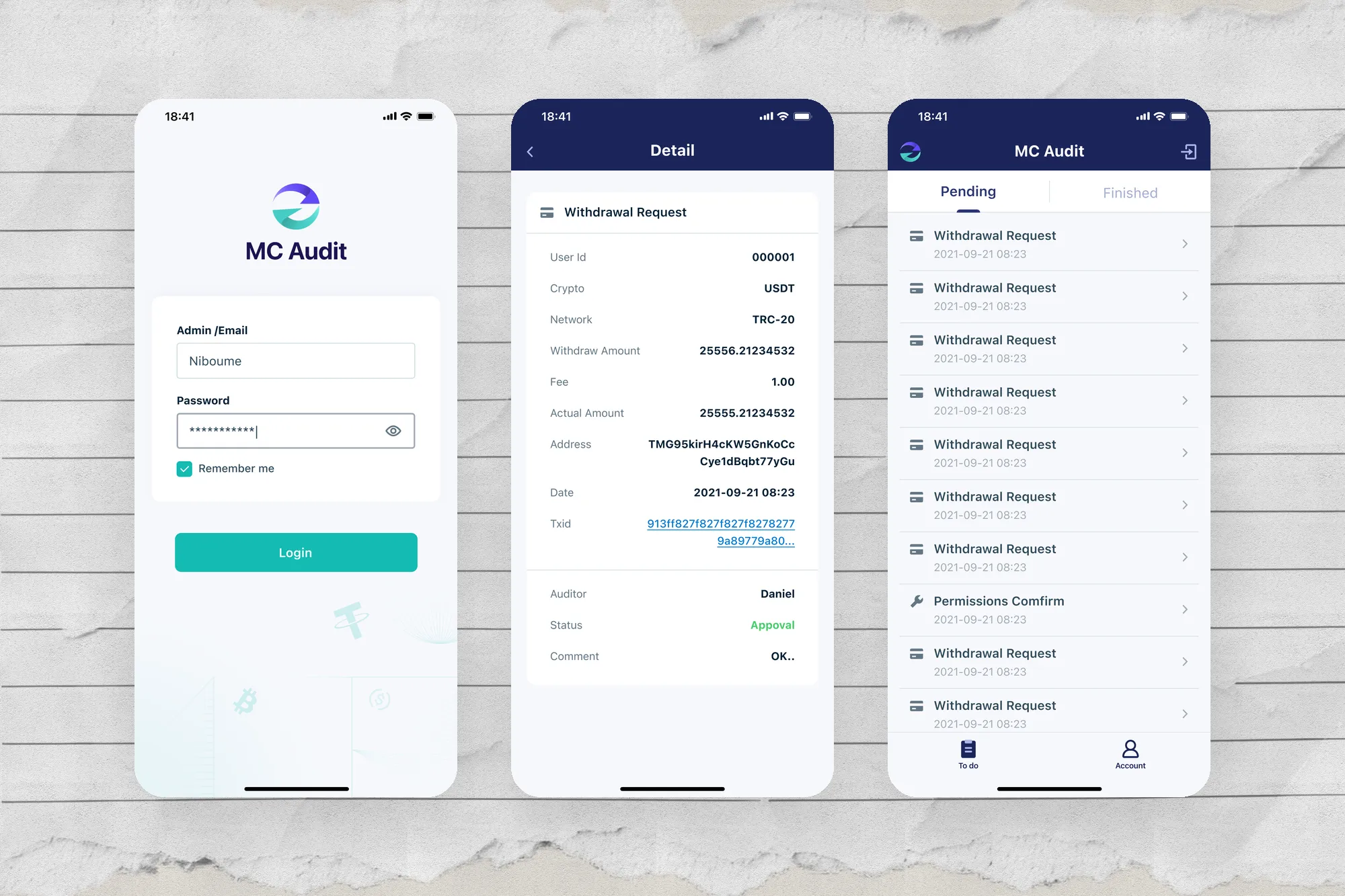 MundoCoin｜中心化加密錢包三端