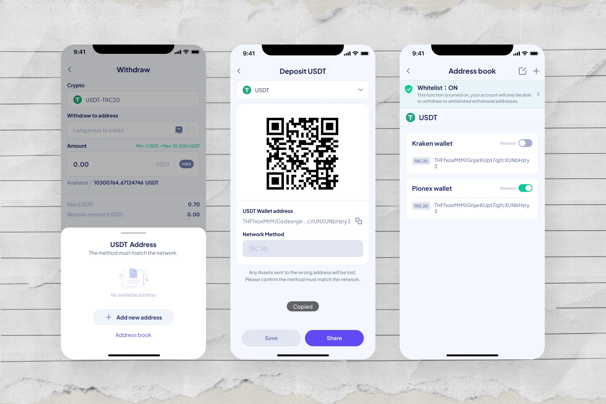 MundoCoin｜中心化加密錢包三端