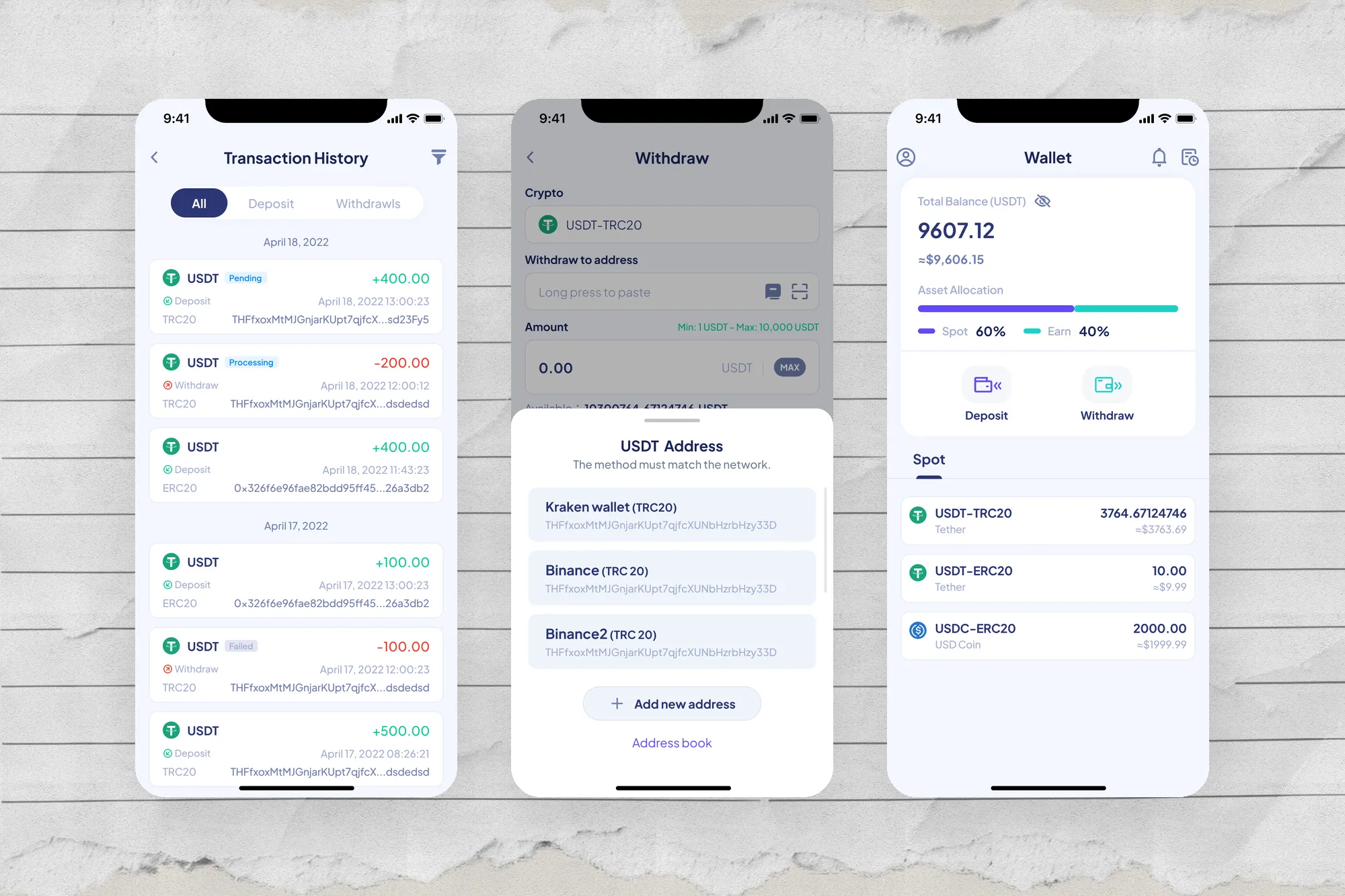 MundoCoin｜中心化加密錢包三端