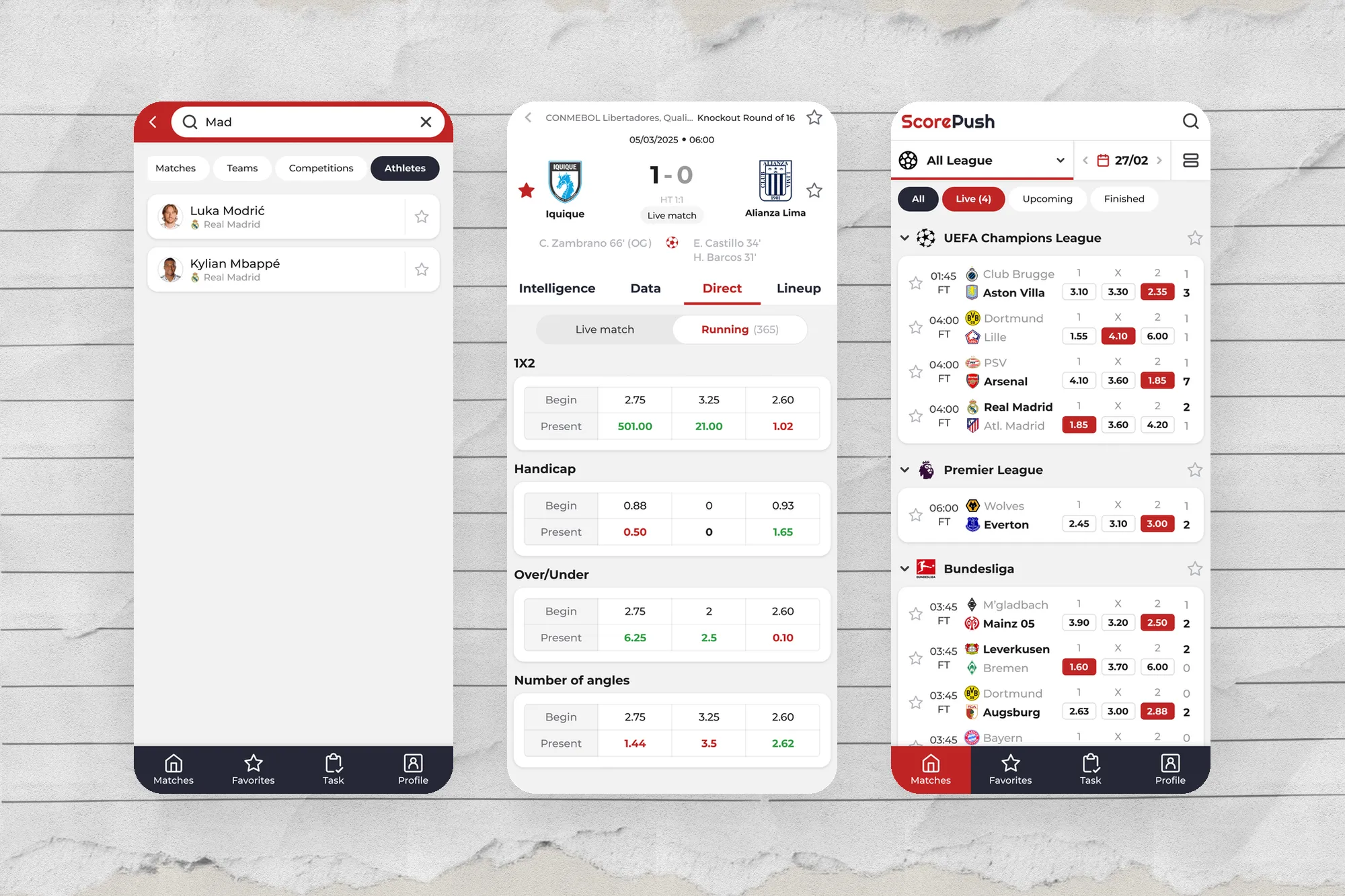 ScorePush｜足球即時比分 App