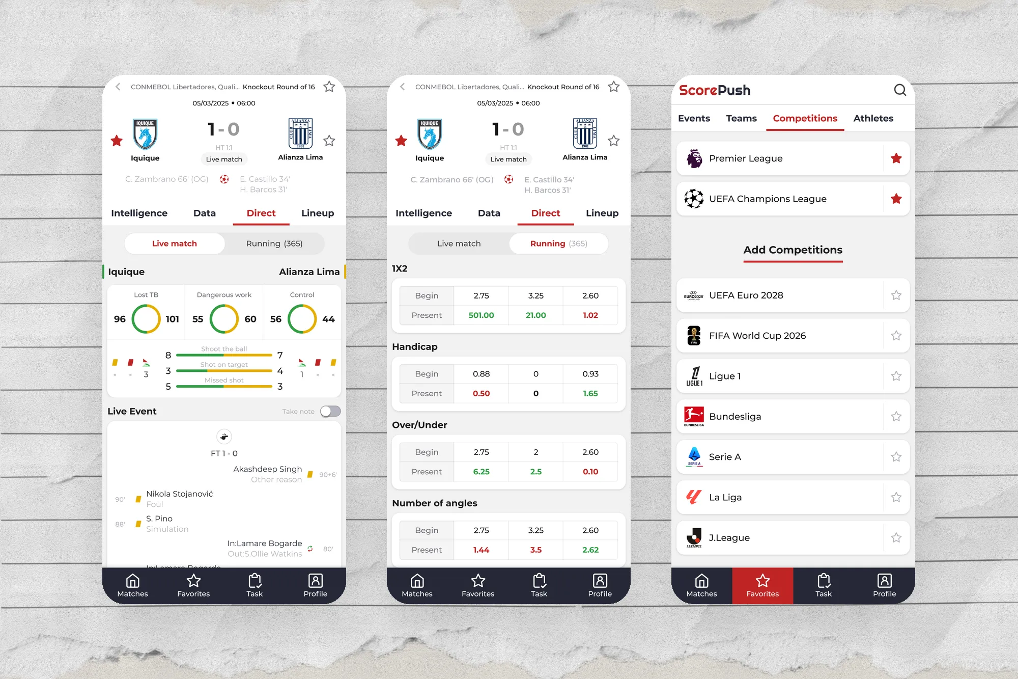 ScorePush｜足球即時比分 App